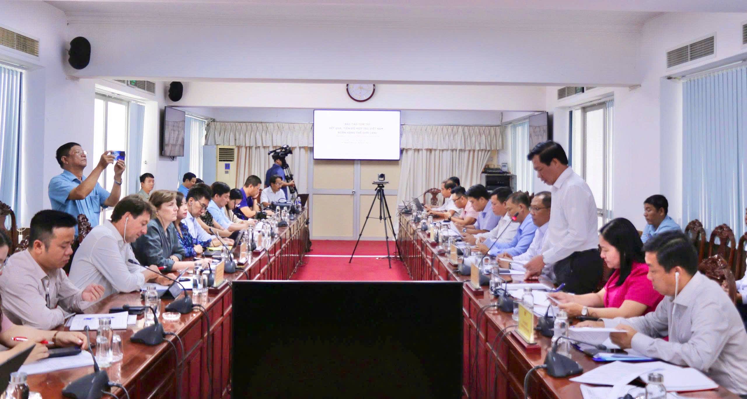 Cần Thơ làm việc với Ngân hàng Thế giới về hai dự án phát triển bền vững